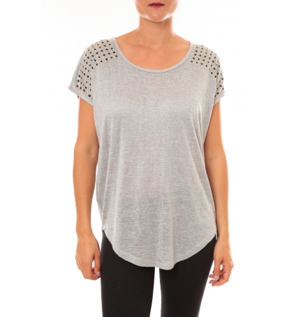 By La Vitrine Top C2163 gris