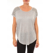 By La Vitrine Top C2163 gris