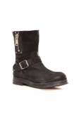 Bottines en cuir Ecle noir