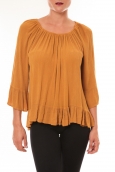 Blouse Giulia moutarde