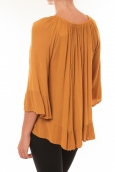 Blouse Giulia moutarde