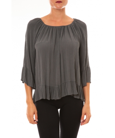 Blouse Giulia anthracite