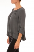 Blouse Giulia anthracite