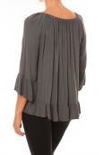 Blouse Giulia anthracite