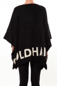 De fil en Aiguille Poncho DH3122 noir