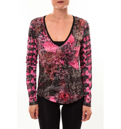 Custo Barcelona Top Bambi Luxurious rose