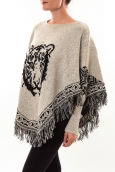 Poncho 73017004 gris