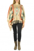 Barcelona Moda Poncho 72473601 beige