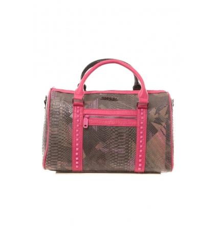 Custo Barcelona Sac Snaky Thicket noir et rose