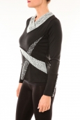 Bamboo's Fashion Top BW632 noir