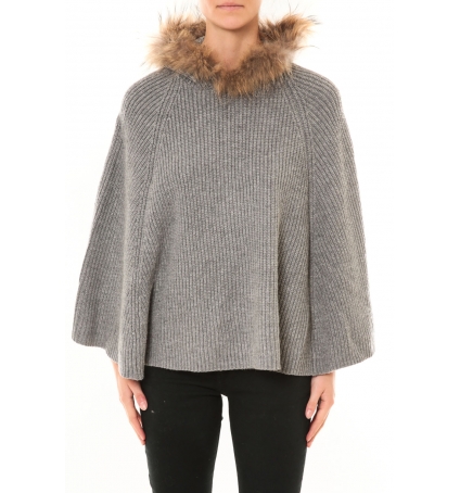 Nina Rocca Poncho MO-E2019 gris