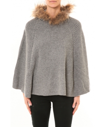 Nina Rocca Poncho MO-E2019 gris