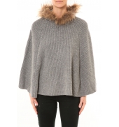 Nina Rocca Poncho MO-E2019 gris