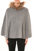 Nina Rocca Poncho MO-E2019 gris