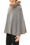 Nina Rocca Poncho MO-E2019 gris