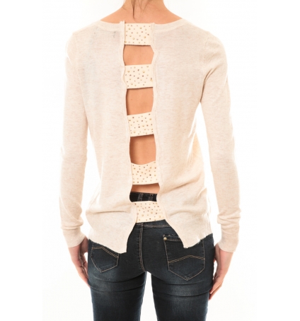 Nina Rocca Pull MC7033 beige