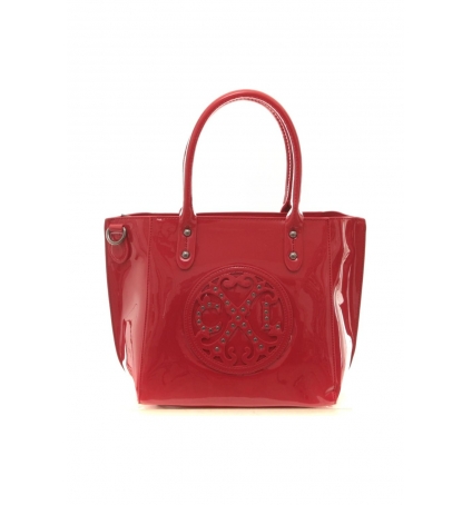 Christian Lacroix Sac Jonc Stud 3 rouge