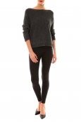 De Fil en Aiguille Pull Galina anthracite