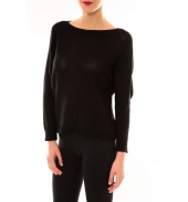 De Fil en Aiguille Pull Galina noir