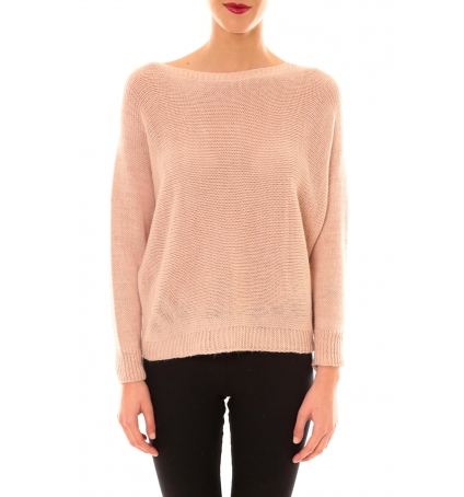 De Fil en Aiguille Pull Galina rose