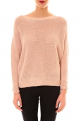 De Fil en Aiguille Pull Galina rose