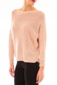 De Fil en Aiguille Pull Galina rose