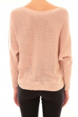 De Fil en Aiguille Pull Galina rose