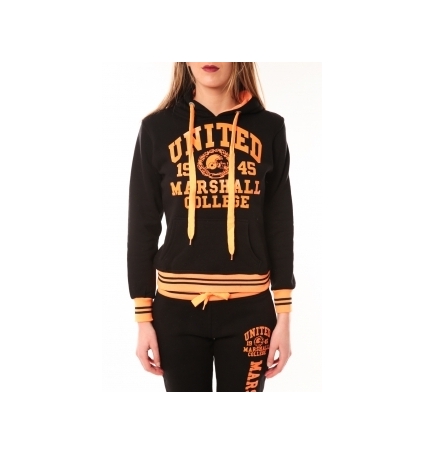 Sweet Company Sweat United Marshall 1945 noir/orange