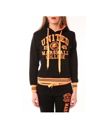 Sweet Company Sweat United Marshall 1945 noir/orange