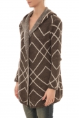 GILET CAPUCHE ZINKA 2135 TAUPE