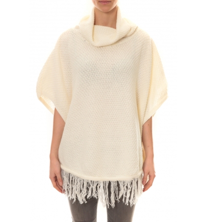 Poncho Blanc