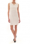 Robe sans manches Blanc