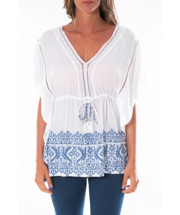 Jad Top Fiesta Blanc