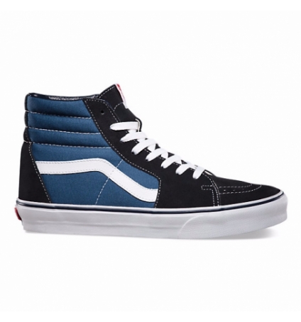 vans sk8 hi slim navy