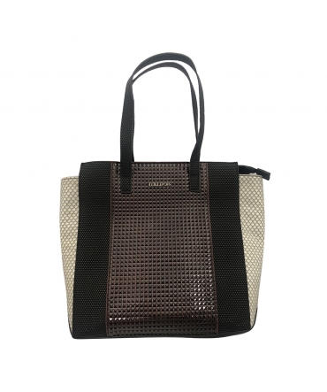 Sac lollipops Yannis Large  Shopper Noir Blanc