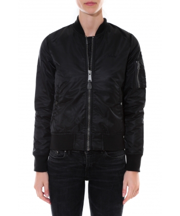 BOMBER FEMME SCHOTT BLACK