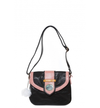 Lili Petrol Sac Chloé Noir/Rose