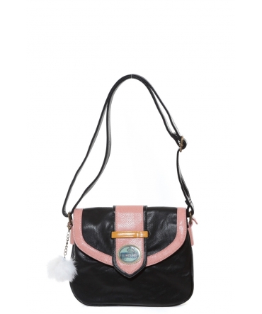 Lili Petrol Sac Chloé Noir/Rose