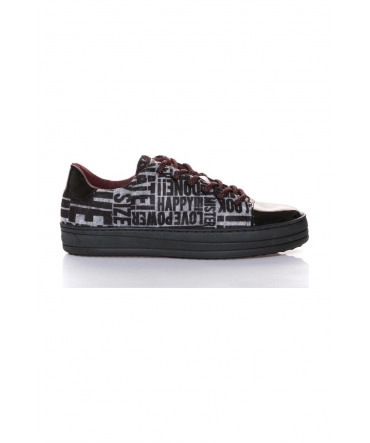 Desigual Baskets Kartel Funky Noir / Gris