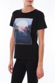 T-shirt Coquelicot Noir 16423