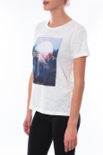 T-shirt Coquelicot Blanc 16423