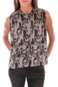 Vero Moda Top Horse Vero Moda Gris Noir