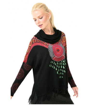 Desigual Pull Lluka Noir M67J21Q4