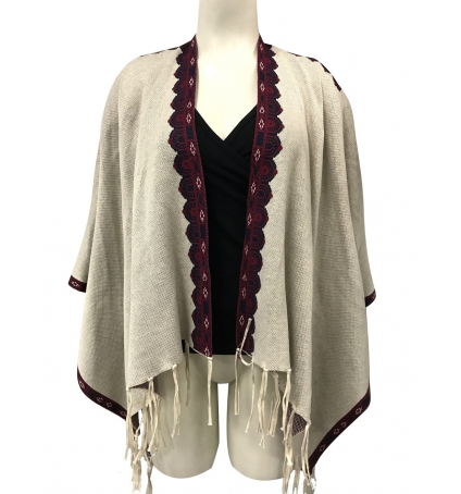 Poncho Senes  Beige  YM 121