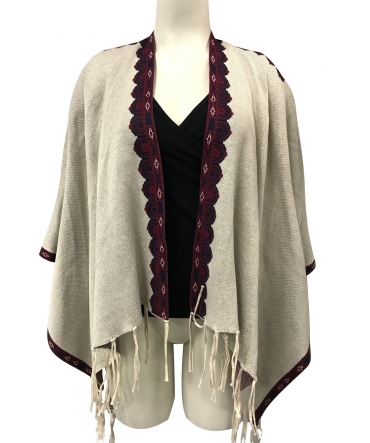 Poncho Senes  Beige  YM 121