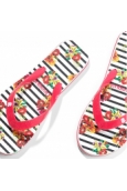 Desigual Tongs Flip Flop Flores & Rayas 74HSED2