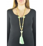 Collier sautoir Fashion Jewelry  Vert