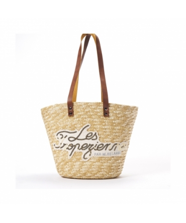 Les Tropeziennes Panier en Paille  MIL01-TZ-NATURAL