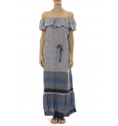 Robe Longue Care  of you Bleu