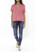 Tee Shirt Zinka Rose signe or KT107